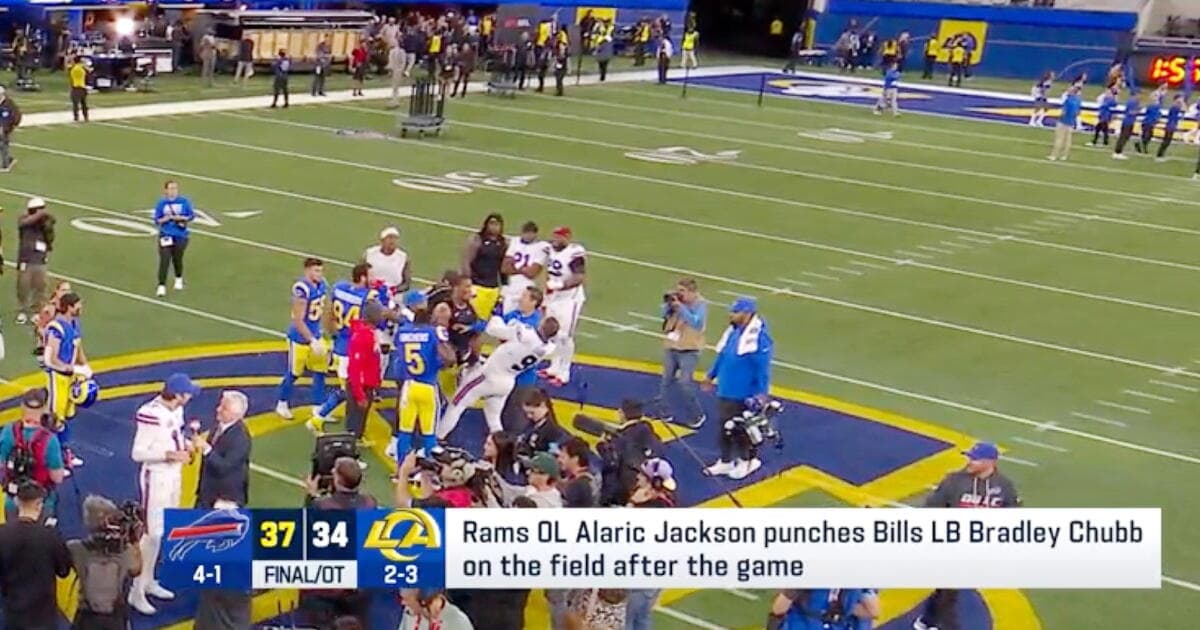 Suspension likely for Rams tackle Alaric Jackson for punching Bills' Bradley Chubb after loss
