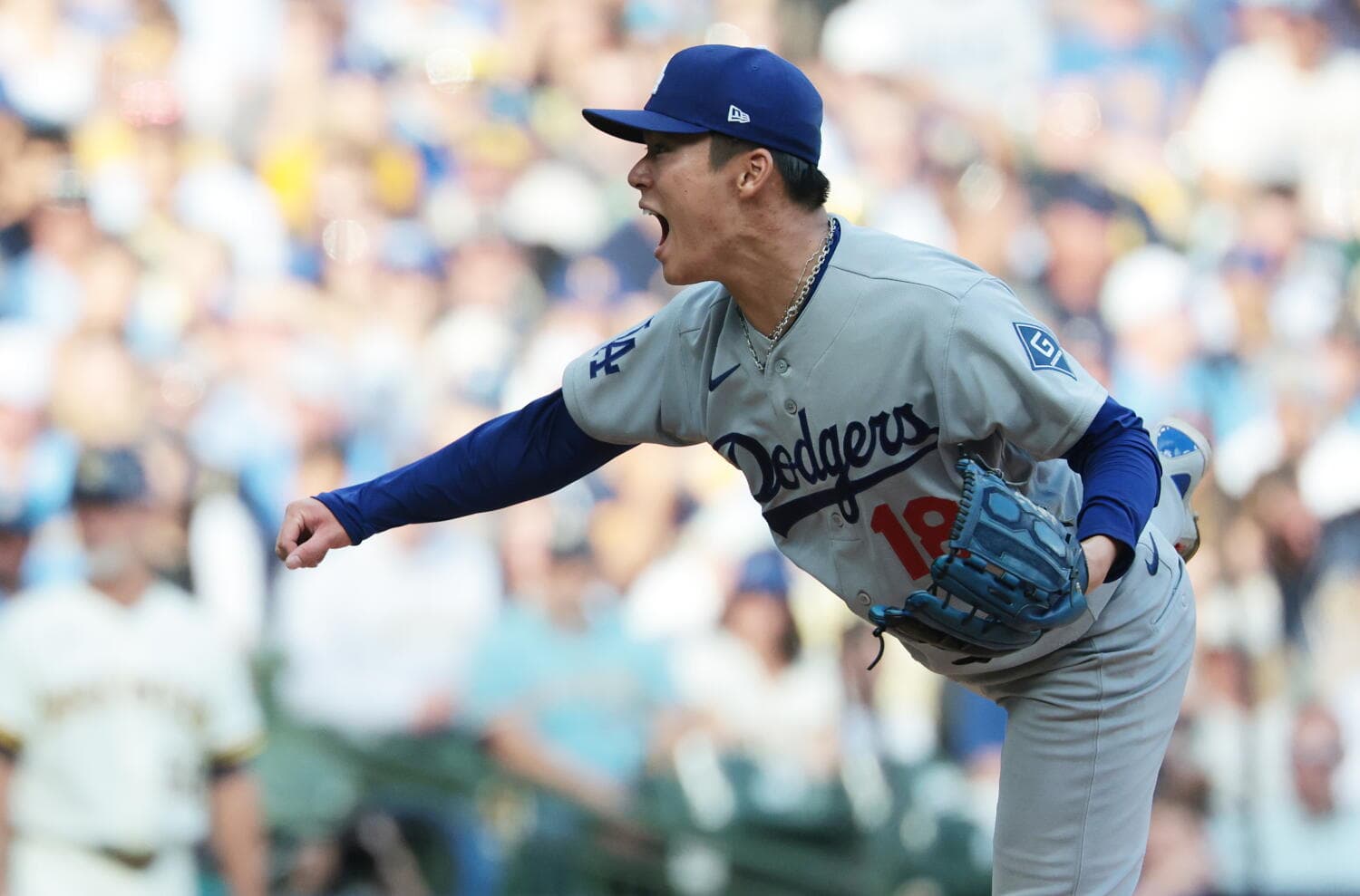 Swanson: How Dodgers' Will Smith altered the course of NLCS Game 2 — to Yoshinobu Yamamoto's detriment