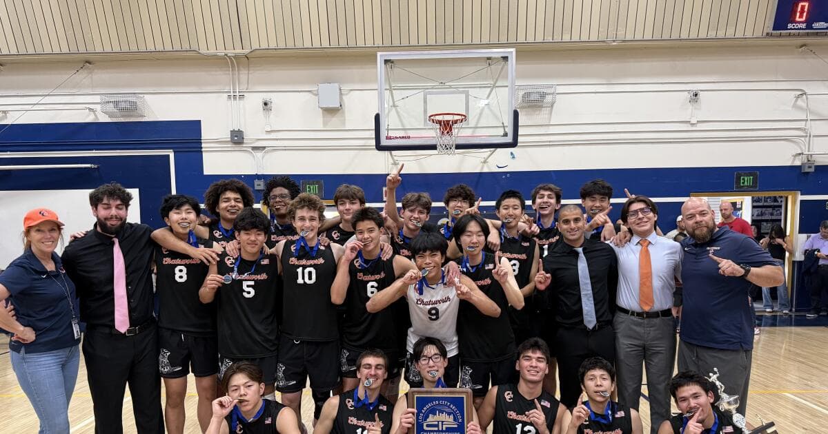 Prep sports roundup: Chatsworth wins City Section Open Division volleyball championship