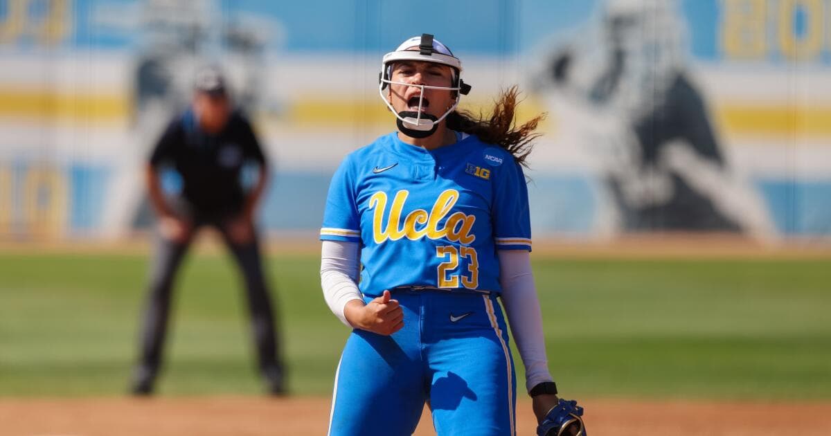 UCLA softball rolls past South Carolina, Megan Grant extends NCAA home-run record lead