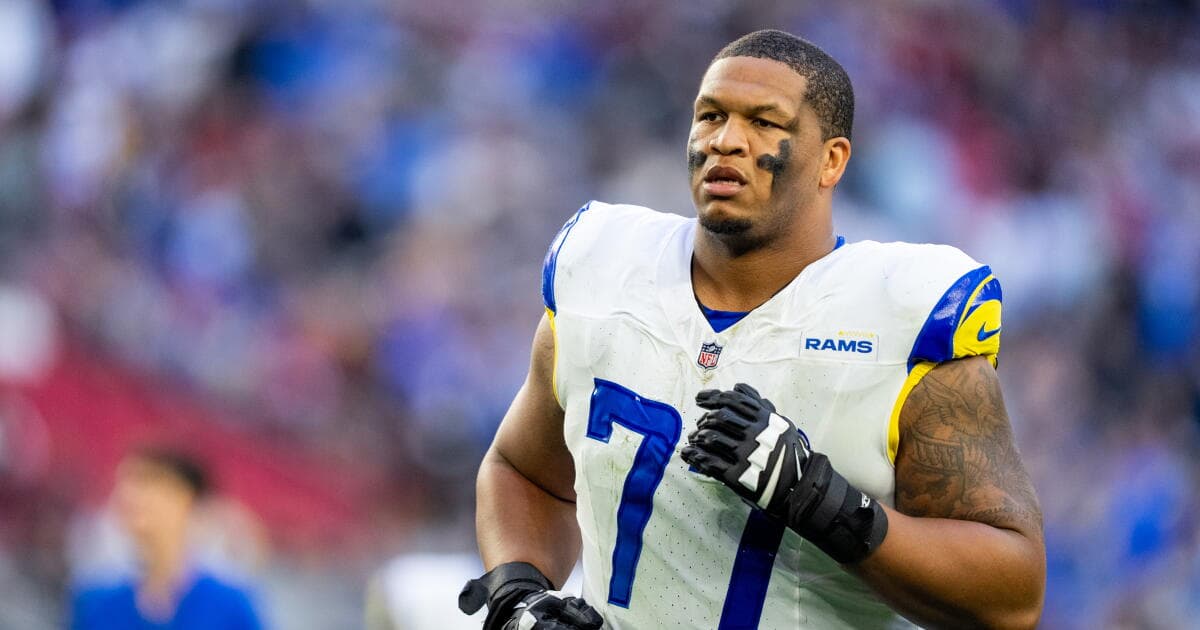 Rams' Alaric Jackson suspended two games, replaced by David Quessenberry