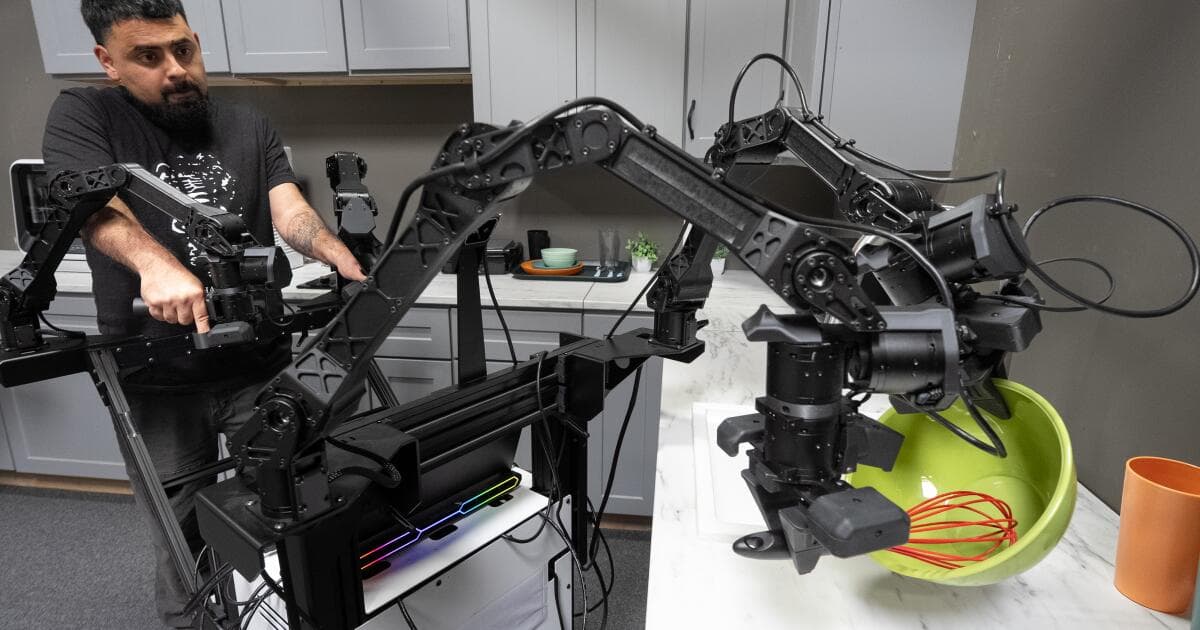 Silicon Valley's humanoid robots are learning how to do your job — in the kitchen
