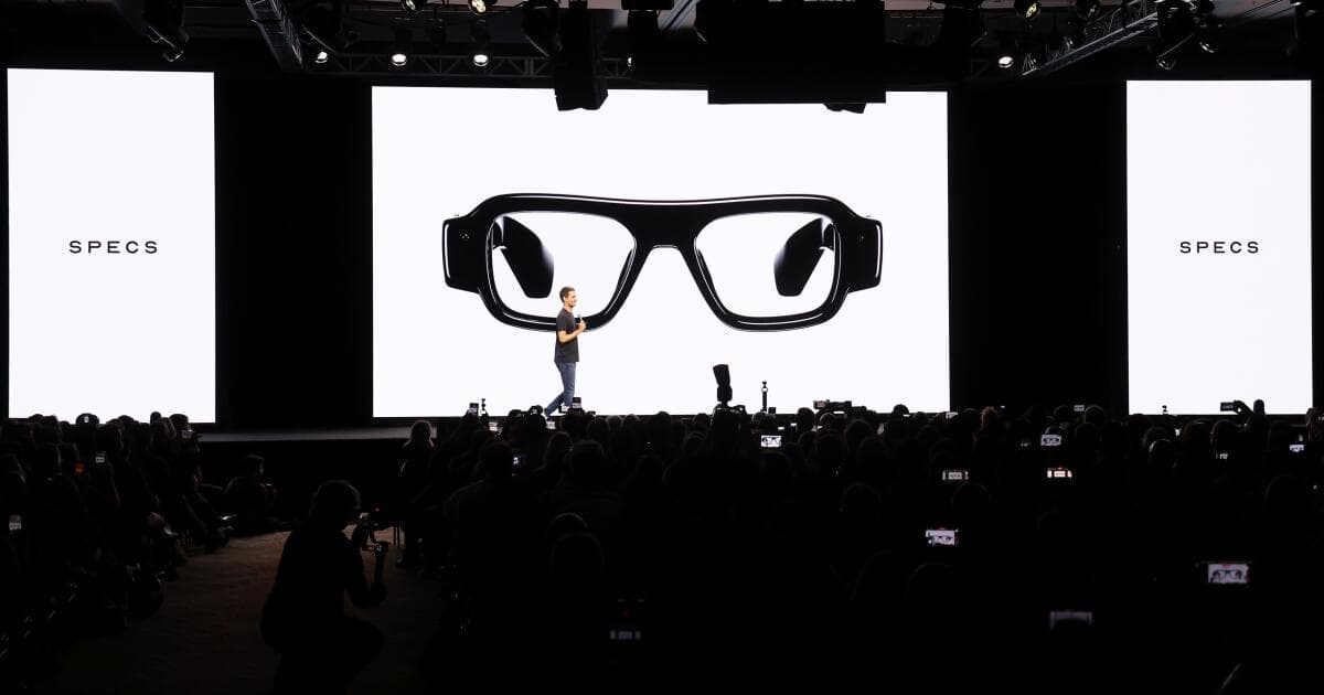 Snap unveils its $2,195 augmented reality glasses as rivalry with Meta heats up